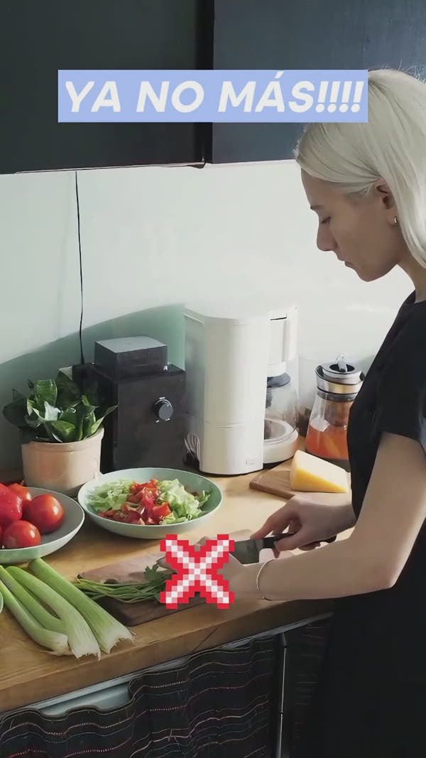 Cortador de Verduras Multifuncional con Cesta de Drenaje®